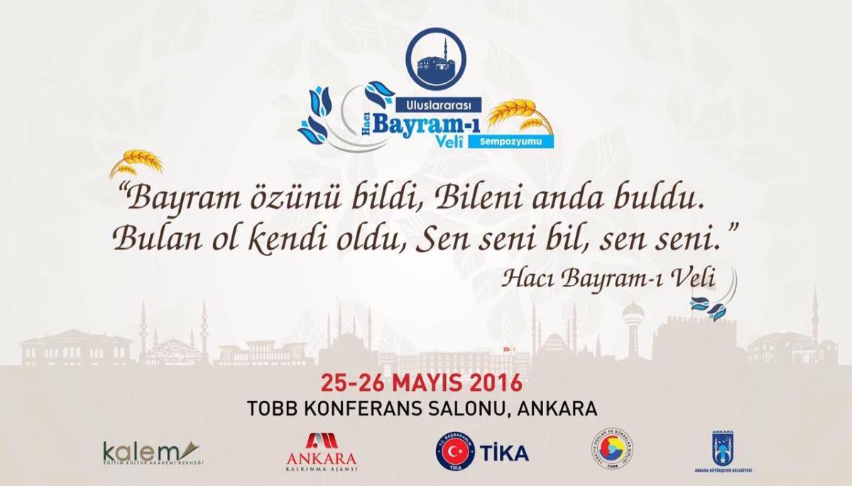 Hacı Bayram-ı Veli anılıyor