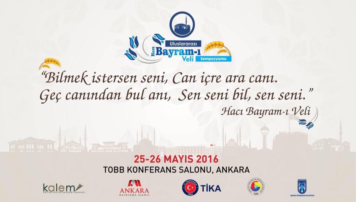 Hacı Bayram-ı Veli anılıyor