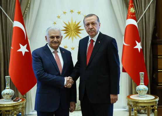 Cumhurbaşkanı Erdoğan Binali Yıldırım'ı kabul etti