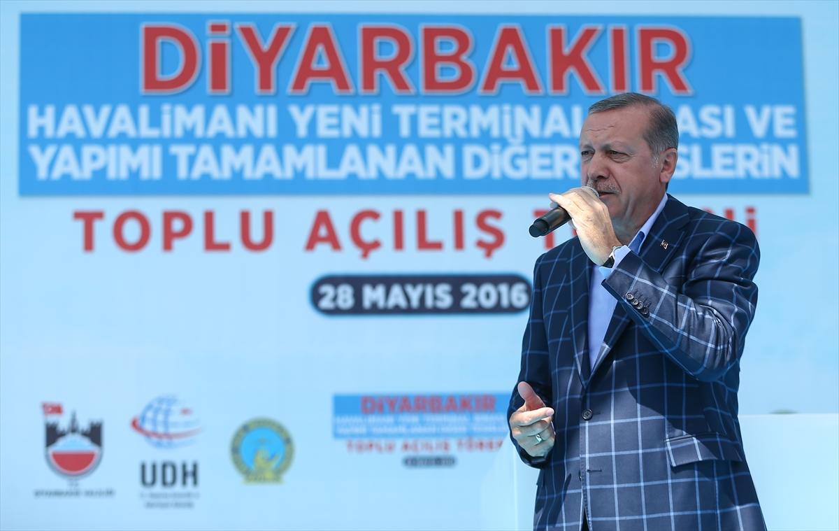 Cumhurbaşkanı Erdoğan'ın Diyarbakır konuşması