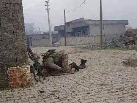 Nusaybin'de askerden şükür secdesi