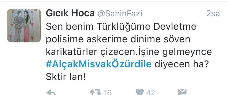 Misvak dergisini sosyal medyada linç ediyorlar