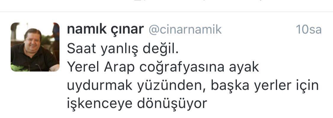 Cemaat yazarı Namık Çınar'dan İslam'ı aşağılayan sözler