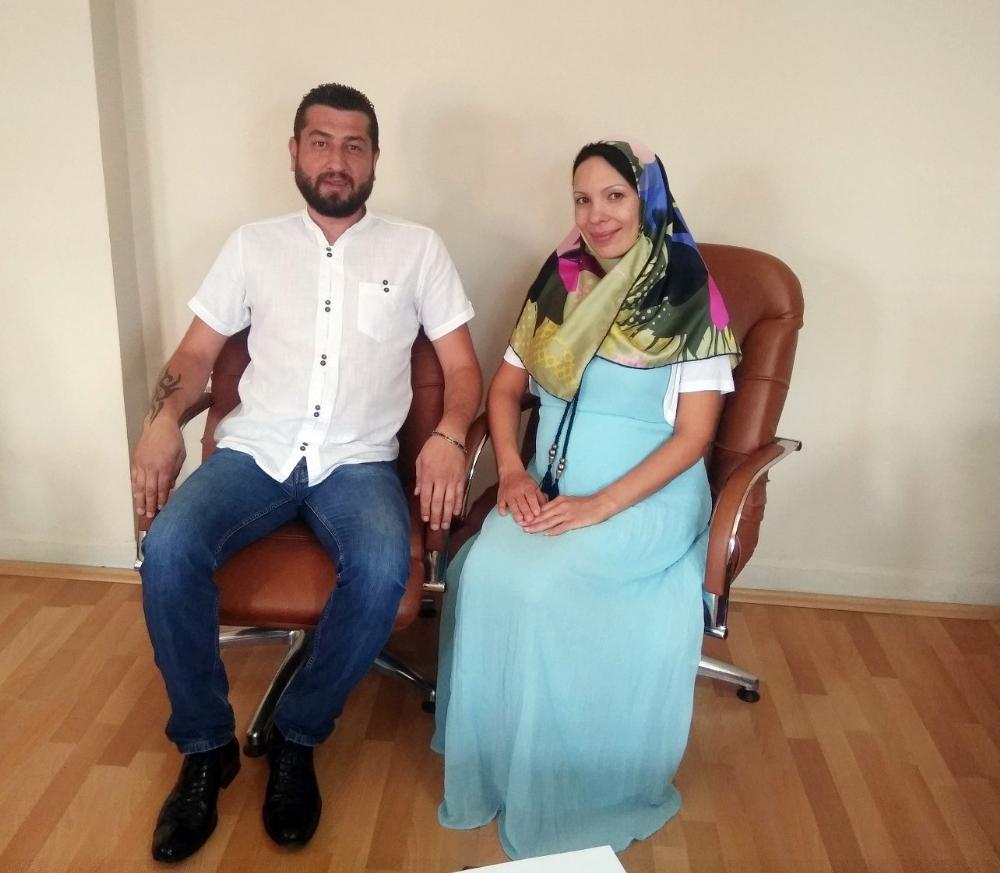 Rus kadın aşkı uğruna Müslüman oldu