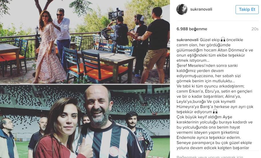 Şükran Ovalı da Paramparça'dan ayrıldı