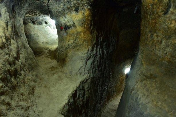 Kapadokya'daki yer altı şehri turizme açılıyor