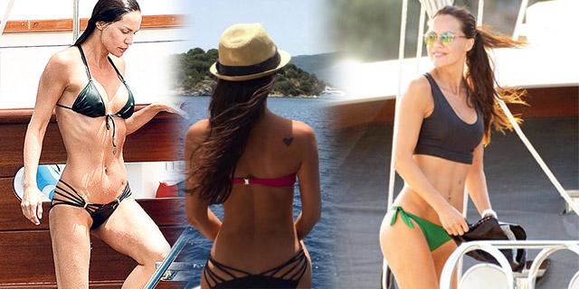 Ebru Şallı teknede ders verdi