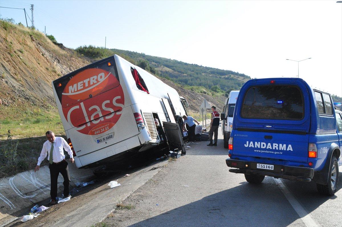 Samsun'da trafik kazası: 37 yaralı