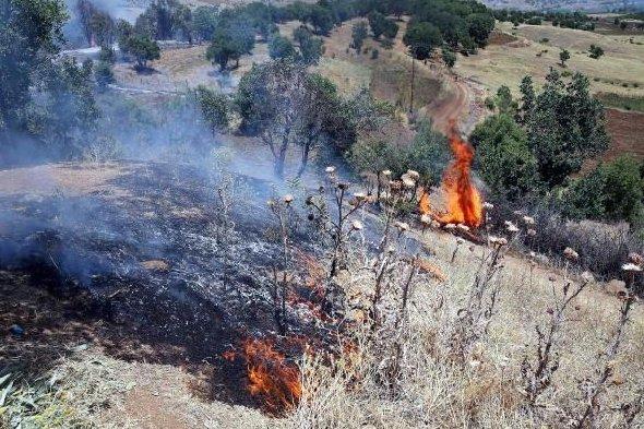 Yakalanan PKK'lı: Köylüler kaçalım diye yangın çıkardı