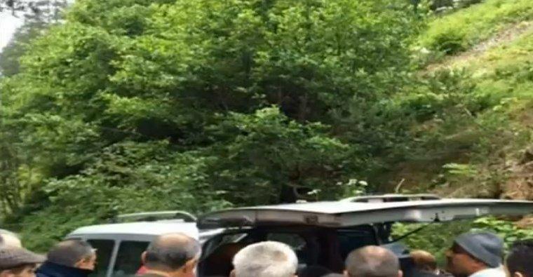 Giresun'da askeri helikopter düştü