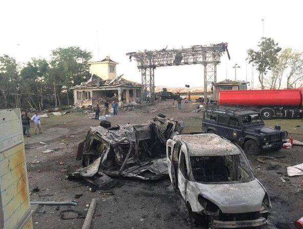 Bombalanan Özel Harekat Merkezi'nin son hali