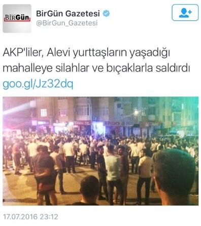 Halk TV'den canlı yayında iç savaş performansı