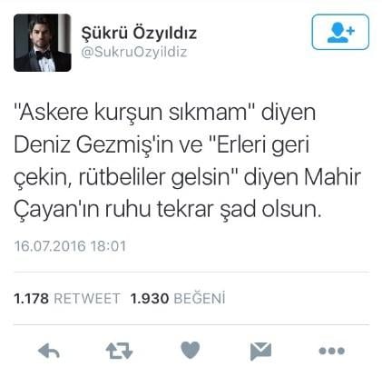 Darbe sevici sanatçılar