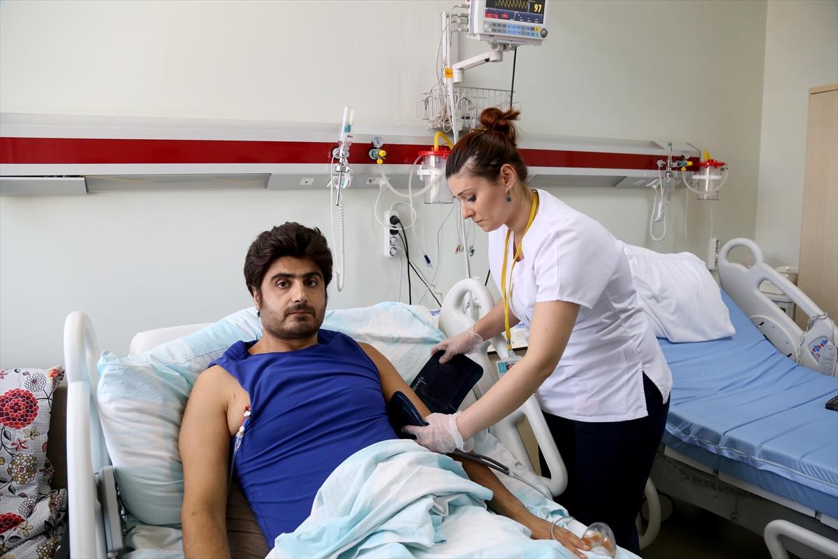 Diyarbakırlı anne oğluna böbreğini verdi