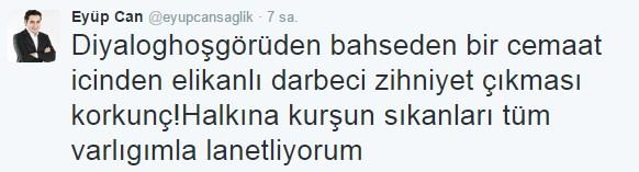 FETO'nun prensinden darbe kınaması