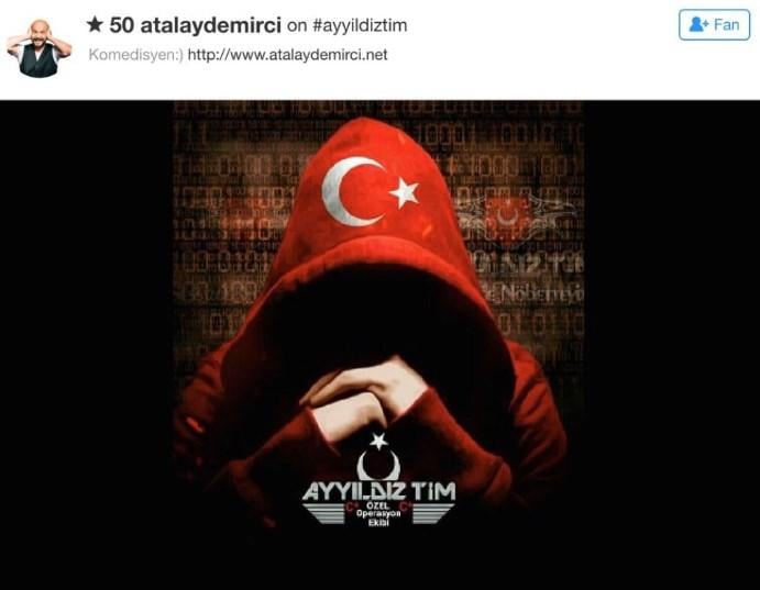 Atalay Demirci'nin Twitter hesabı hacklendi