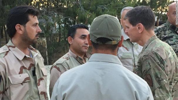 FETÖ'ye sahip çıkan ABD'li general YPG'yi ziyaret etmişti