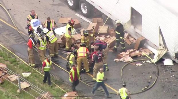 ABD'de feci TIR kazası