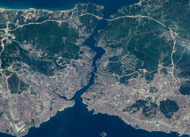 Amerikalı astronottan Twitter'da İstanbul paylaşımı