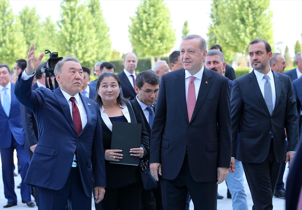 Kazakistan Cumhurbaşkanı Nursultan Nazarbayev Ankara’da