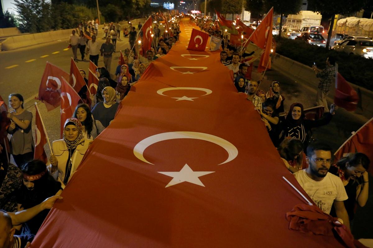 Ankara ''15 Temmuz Şehitler Yürüyüşü''
