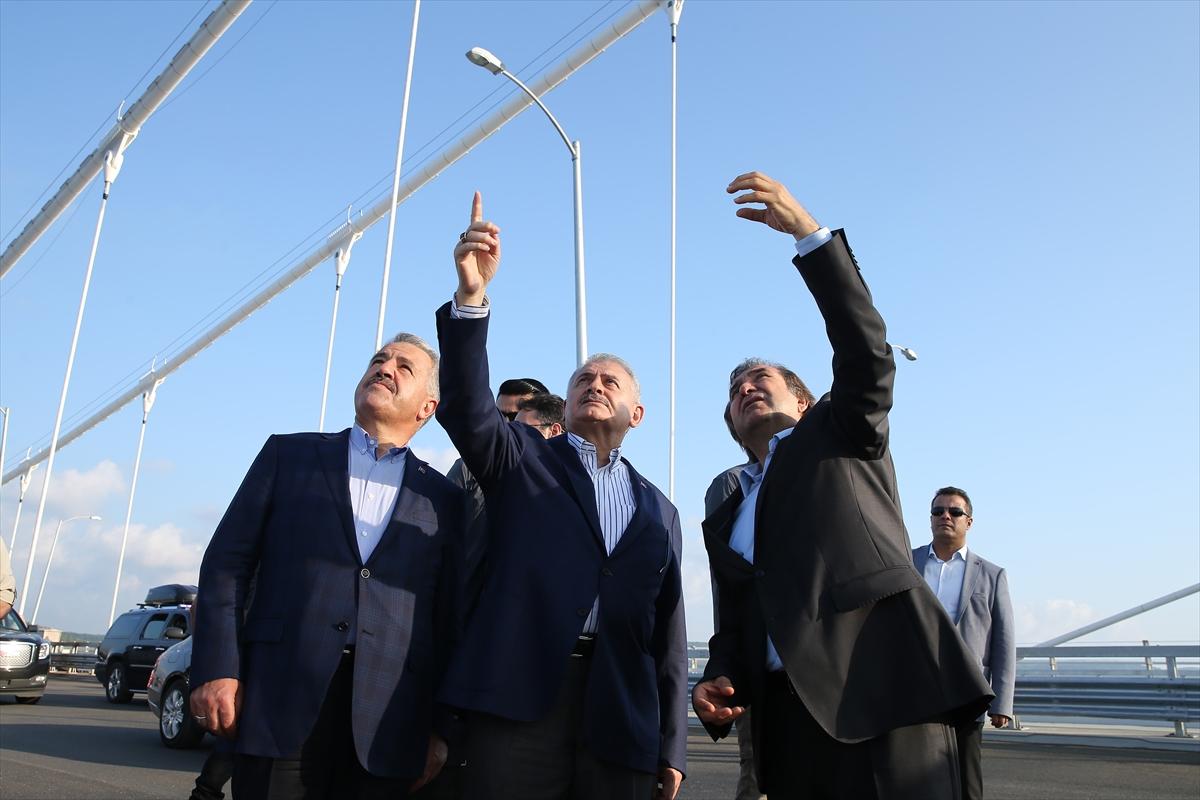 Başbakan Yıldırım 3. Köprü'de