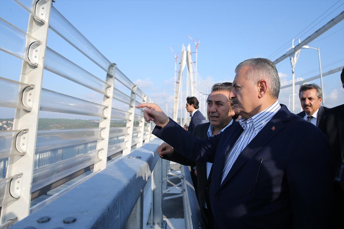 Başbakan Yıldırım 3. Köprü'de