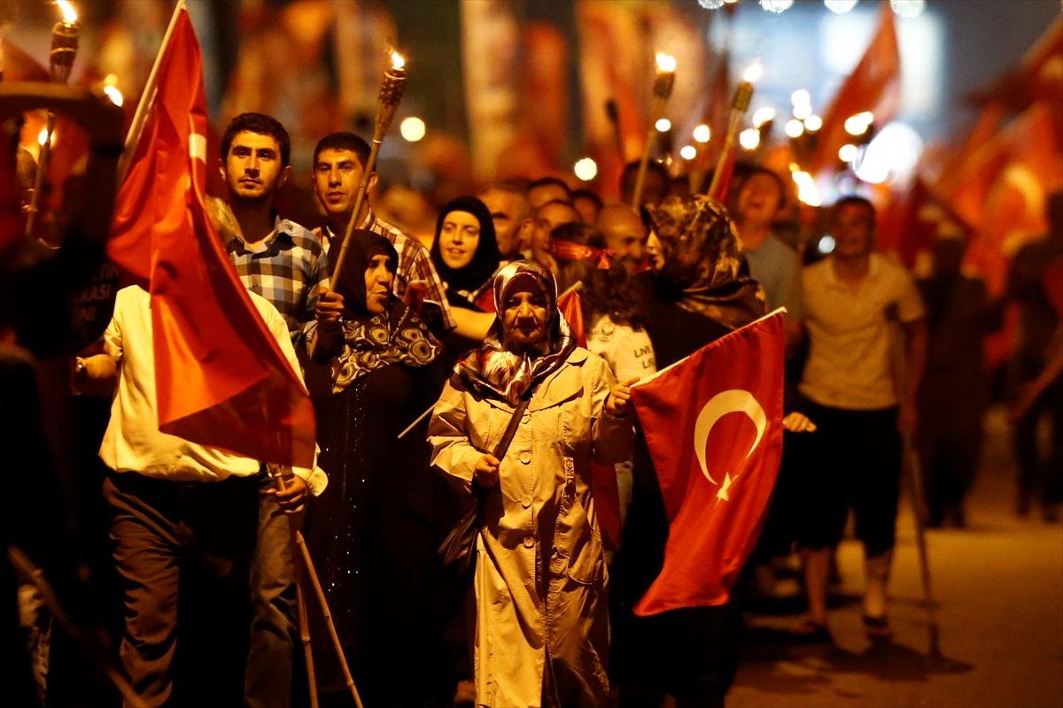 Ankara ''15 Temmuz Şehitler Yürüyüşü''