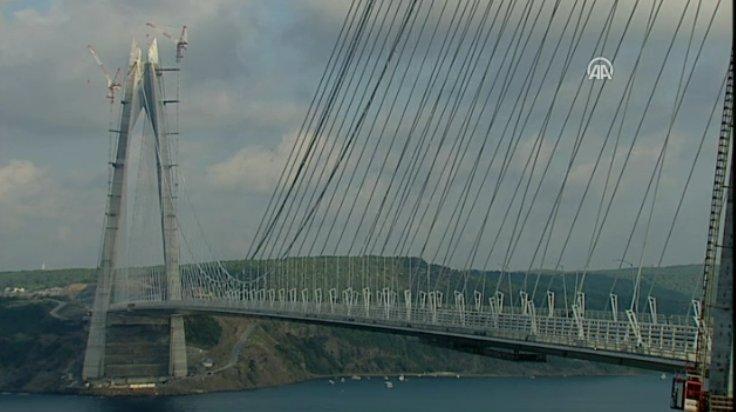 Başbakan Yıldırım 3. Köprü'de