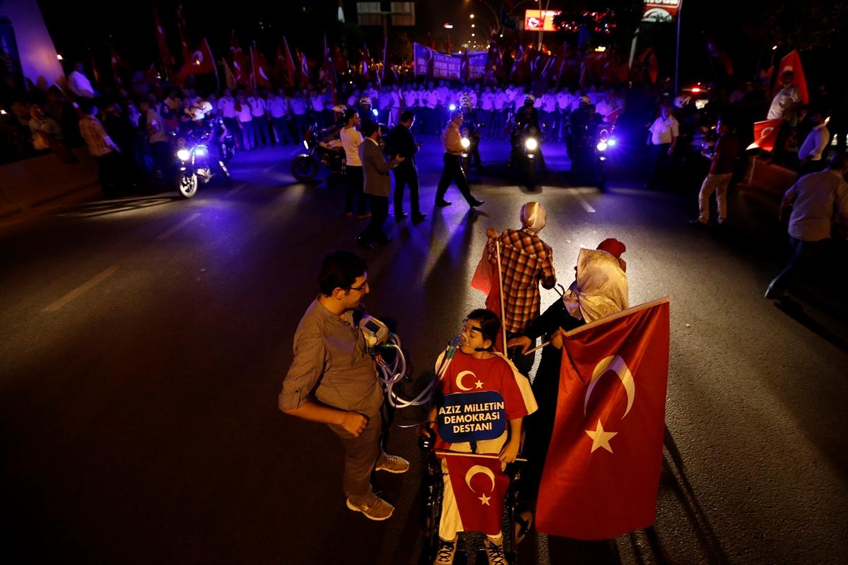 Ankara ''15 Temmuz Şehitler Yürüyüşü''