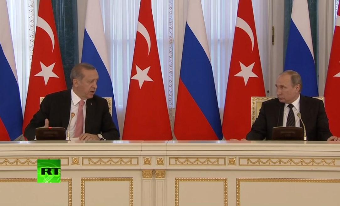 Erdoğan: Rusya'yla hedef 100 milyar dolar