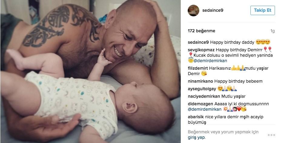 Demir Demirkan'ın bebeğinin fotoğrafı ilk kez paylaşıldı