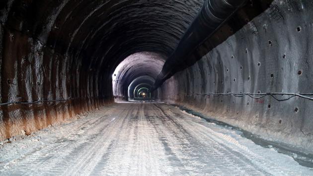 Kop Tüneli'nin yüzde 38 tamamlandı