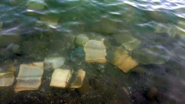 Atatürk Barajı'nda FETÖ'ye ait kitaplar bulundu