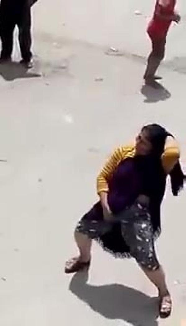 Conoların kavgasında ilginç görüntüler