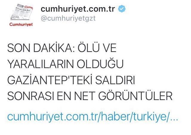 Cumhuriyet'in terör saldırısı duyarsızlığı