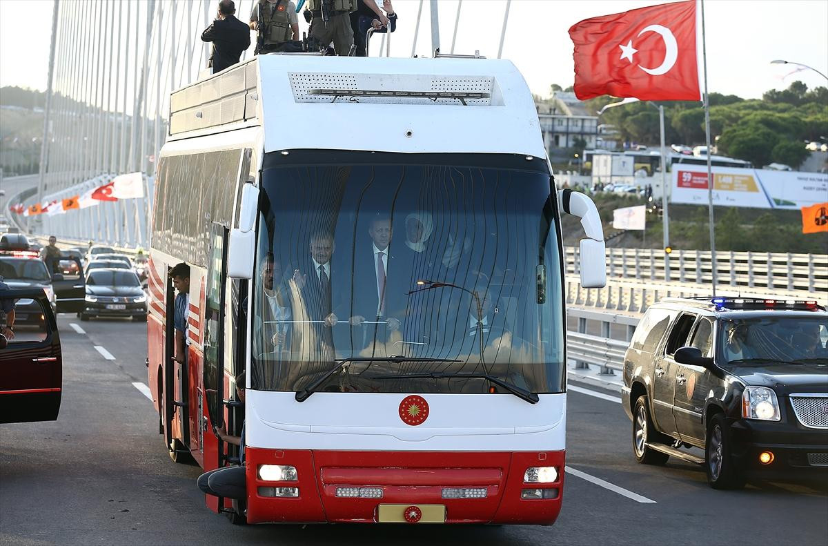 Yavuz Sultan Selim Köprüsü'nden ilk geçiş