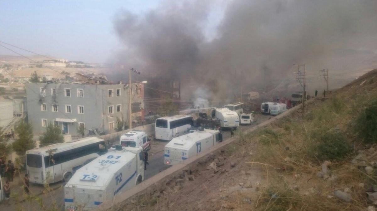 Cizre'deki hain saldırıda 7 aylık bebek yaralandı
