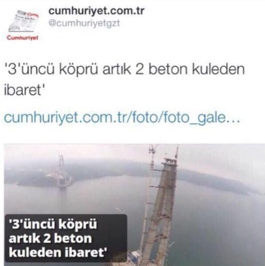 3. Köprü karşıtlarının çabaları boşa çıktı