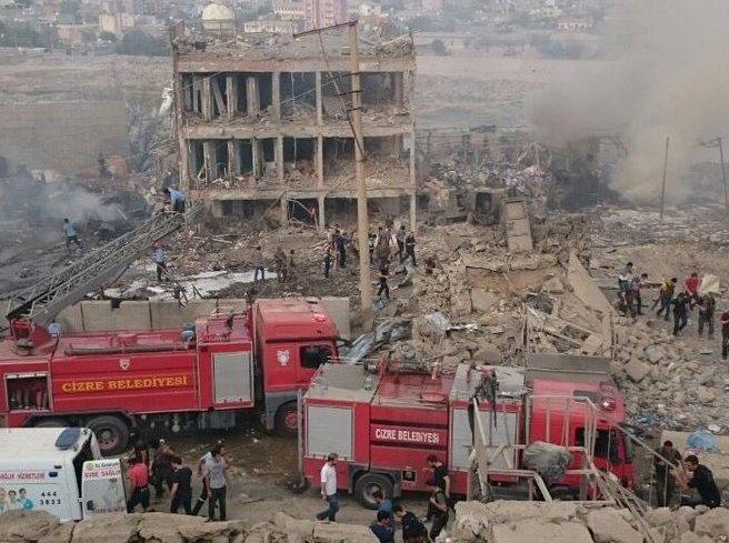Cizre'deki hain saldırıda 7 aylık bebek yaralandı
