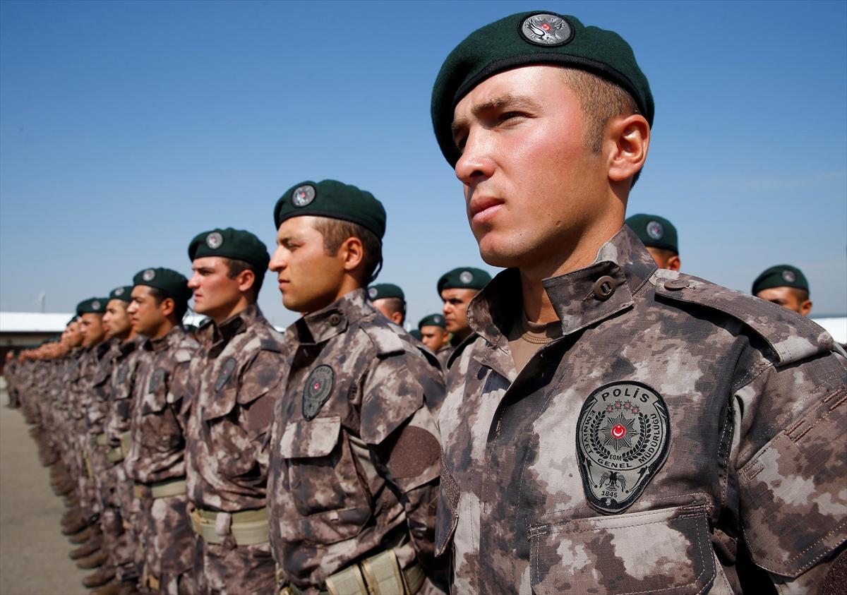 Özel harekat polisleri mezun oldu