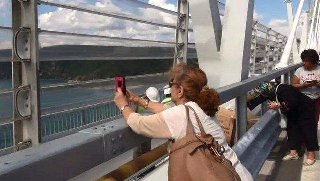 Yavuz Sultan Selim Köprüsü'nde ilk gün trafiği