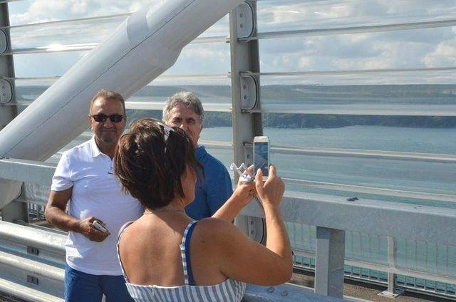 Yavuz Sultan Selim Köprüsü'nde ilk gün trafiği