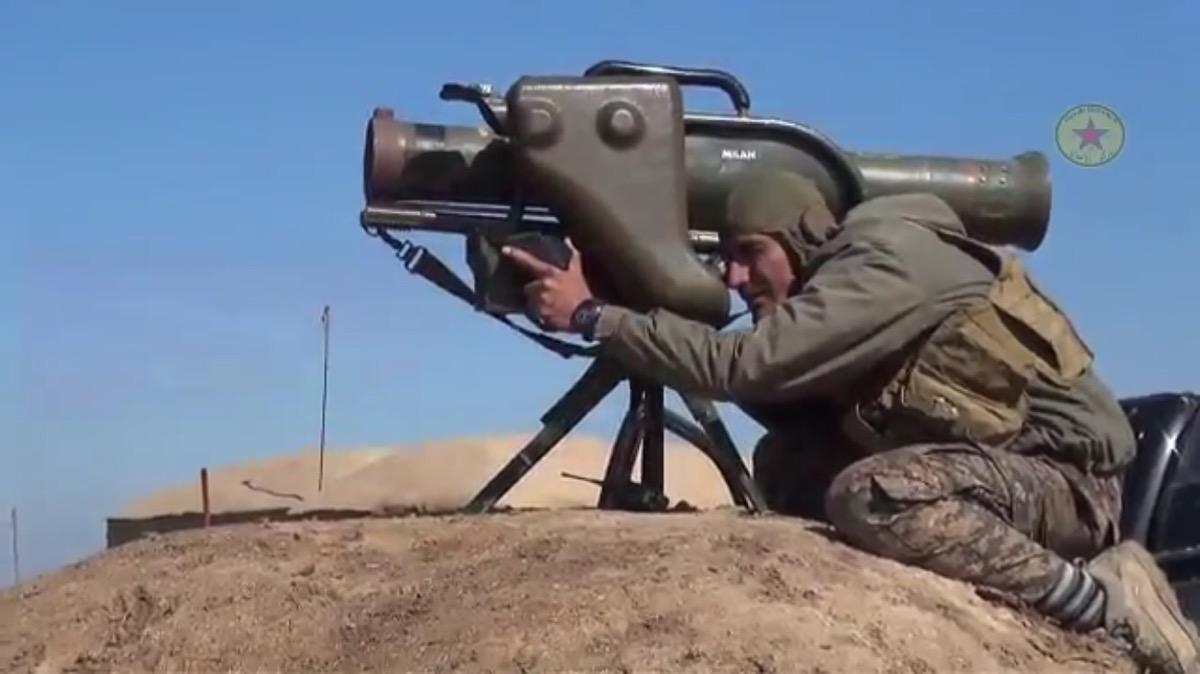 PYD'nin elinde Alman tanksavar füzeler var