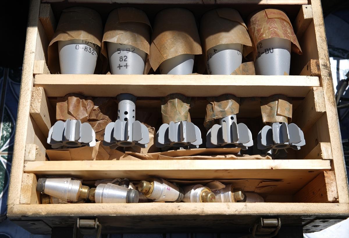 Cerablus'ta çok sayıda mühimmat ele geçirildi