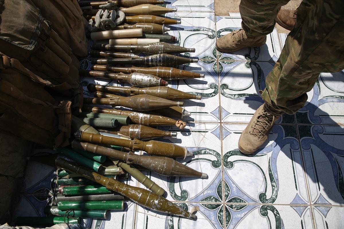 Cerablus'ta çok sayıda mühimmat ele geçirildi