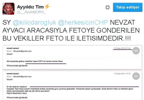 Ayyıldız Tim FETÖ'nün CHP bağlantısını deşifre etti