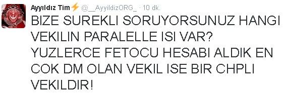 Ayyıldız Tim FETÖ'nün CHP bağlantısını deşifre etti