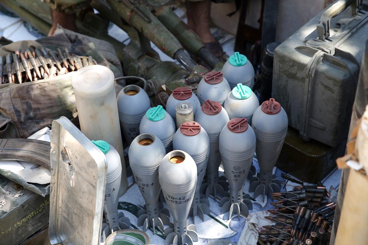 Cerablus'ta çok sayıda mühimmat ele geçirildi