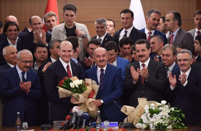 Bakanlık'ta devir teslim